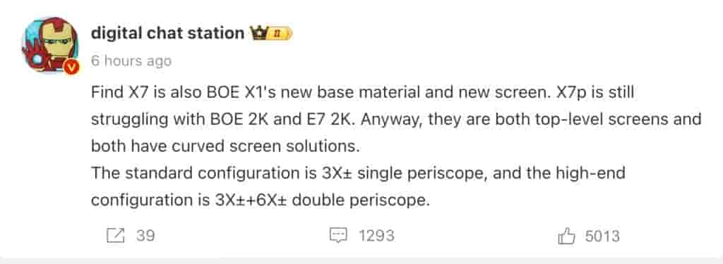 OPPO Find X7 Series - Tipped - Digital Chat Station - 1