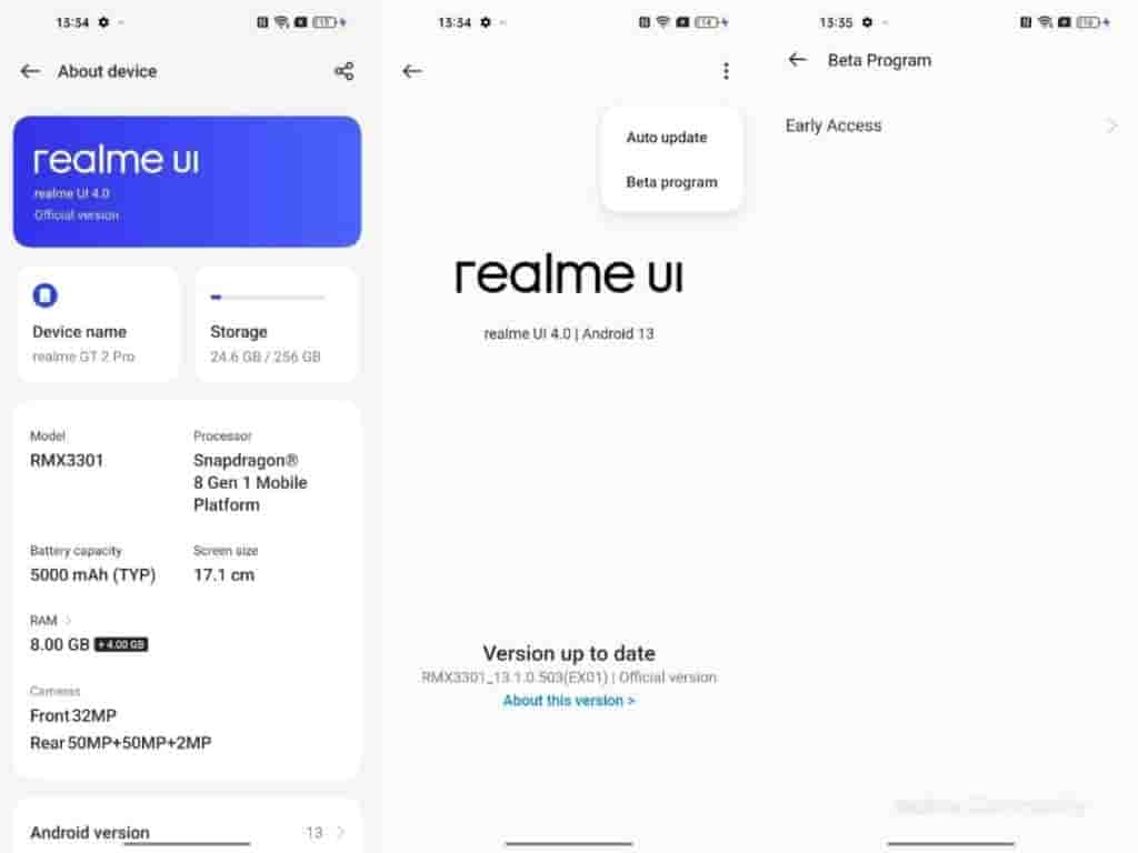 Realme UI 5.0 Early Access Version 2 for Realme Narzo 60 Pro 5G - How to Apply