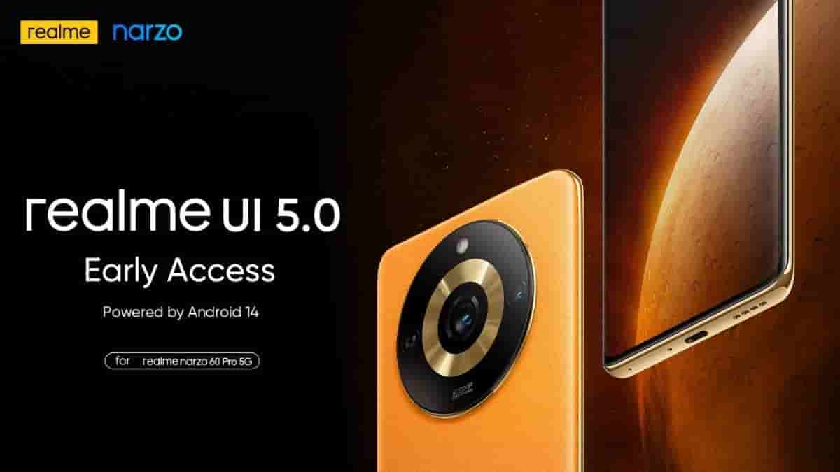 Realme UI 5.0 Early Access 2 for Realme Narzo 60 Pro 5G
