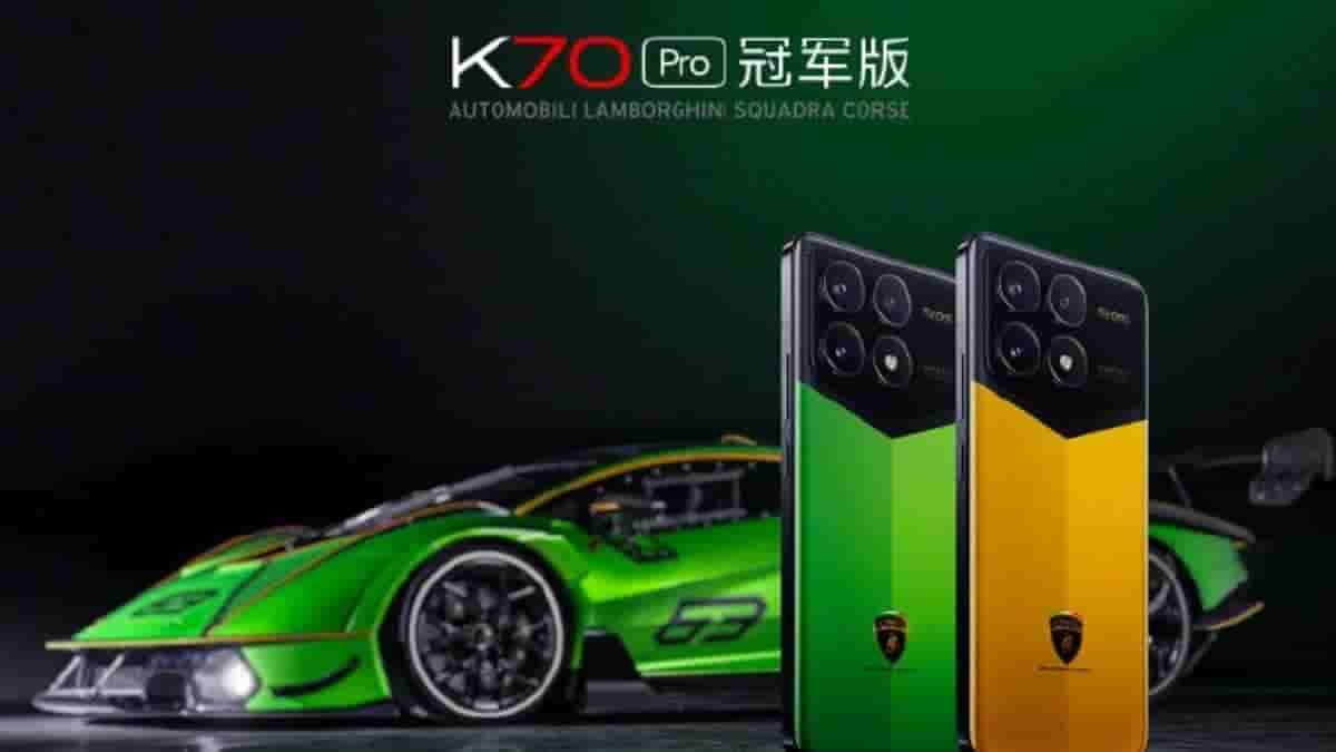 Redmi K70 Pro Automobili Lamborghini Squarda Corse Edition