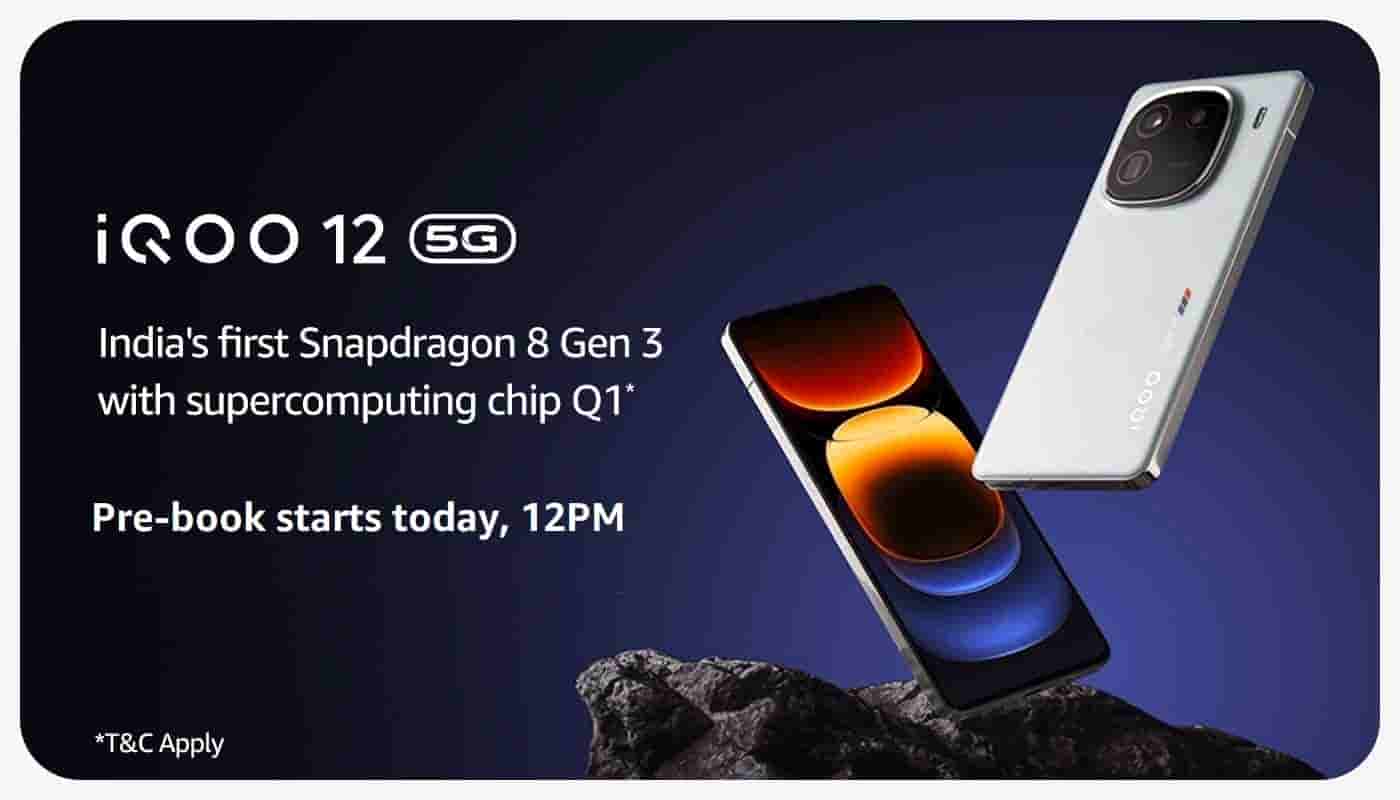 iQOO 12 5G - Pre-Orders