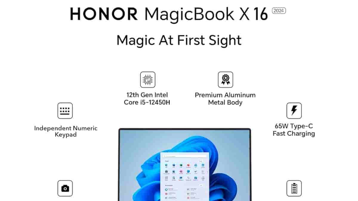 Honor MagicBook X16 2024