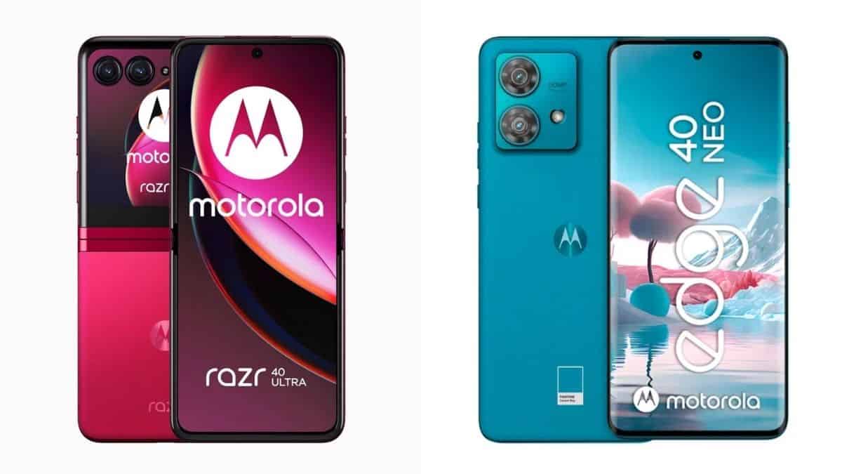 Motorola Razr 40 Ultra and Motorola Edge 40 Neo