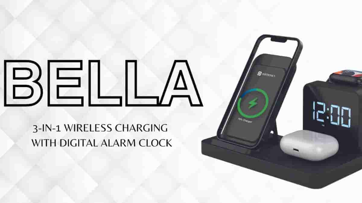 Portronics 3 in 1 charger