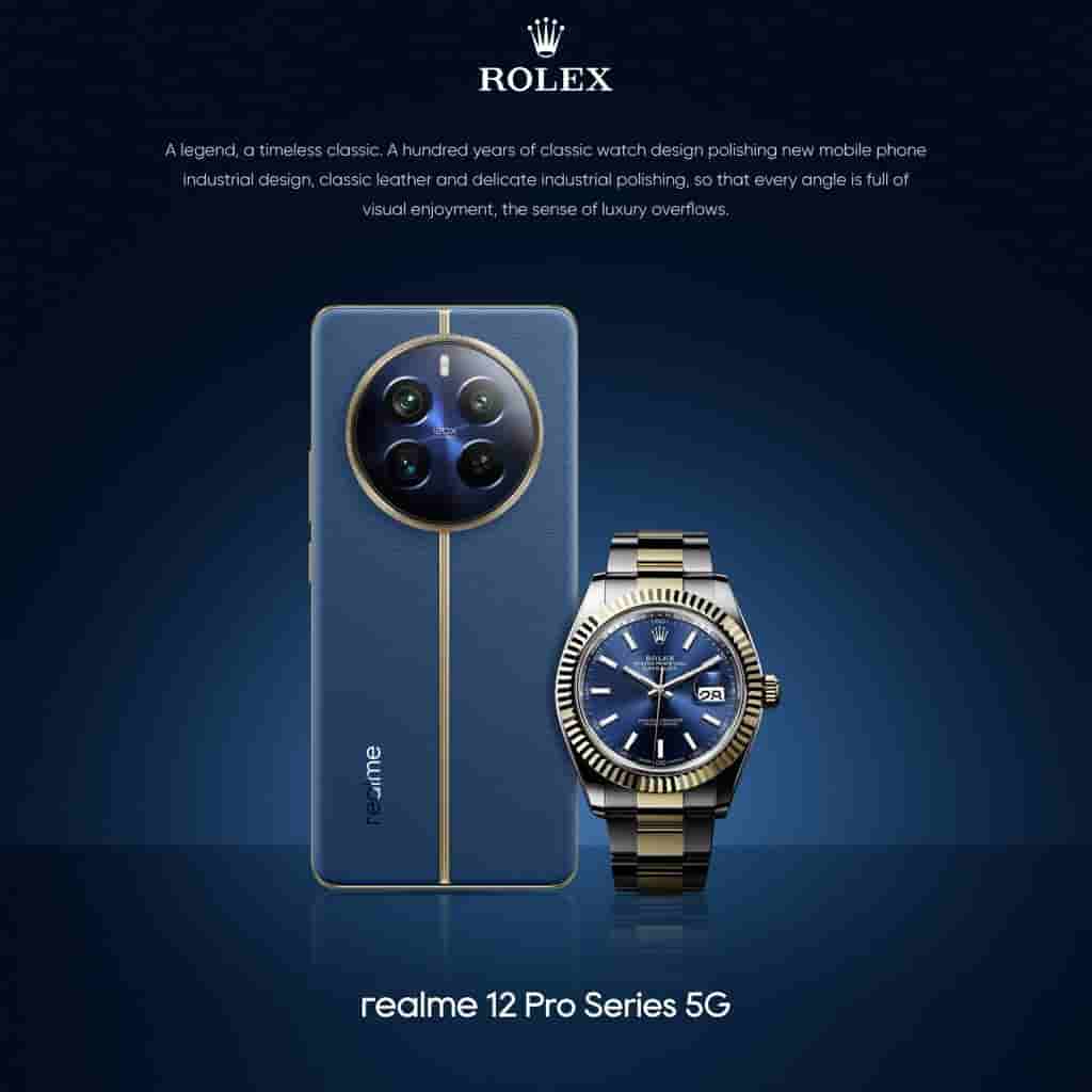 Realme 12 Pro series with Rolex