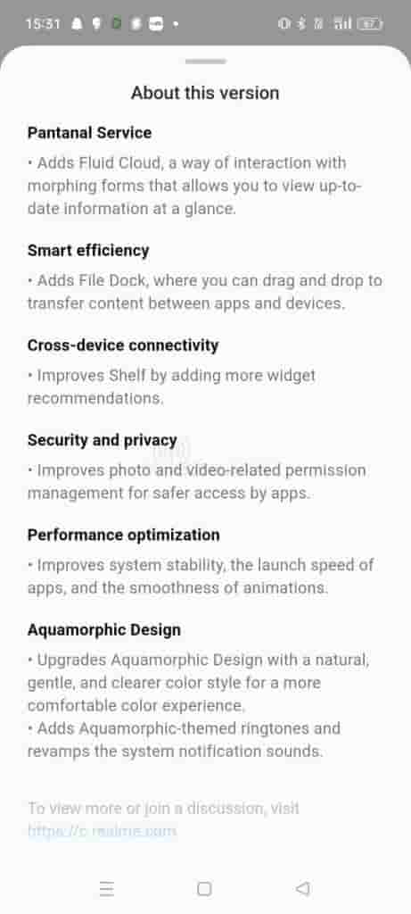 Realme UI 5 in Realme 10 Pro1