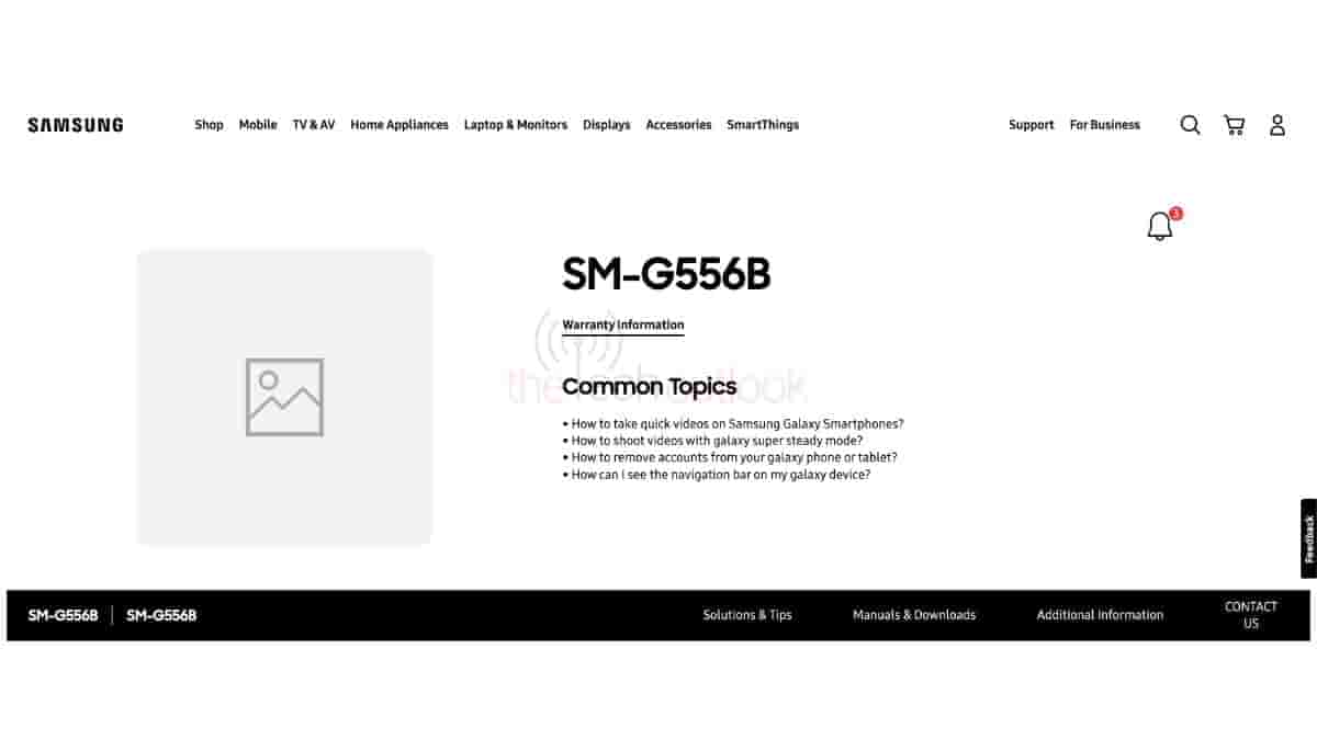Samsung Galaxy XCover 7 - Indian Support Page Live