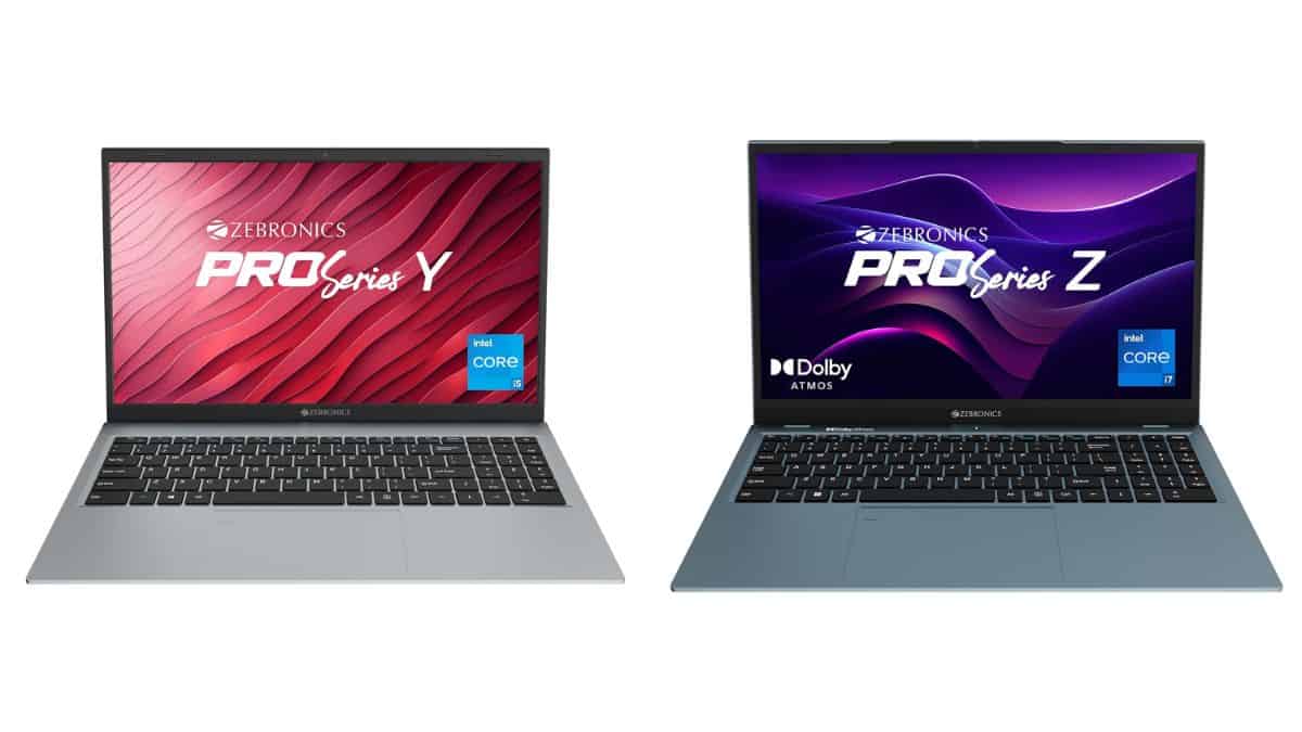 Zebronics Pro Series Y and Pro Series Z Laptops at Exciting Offer Prices on Amazon