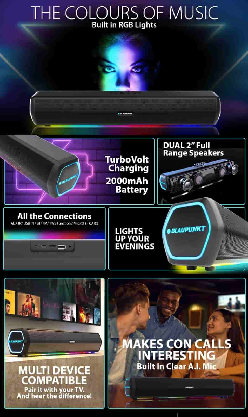 Blaupunkt SBA20 Pro - Key Specs