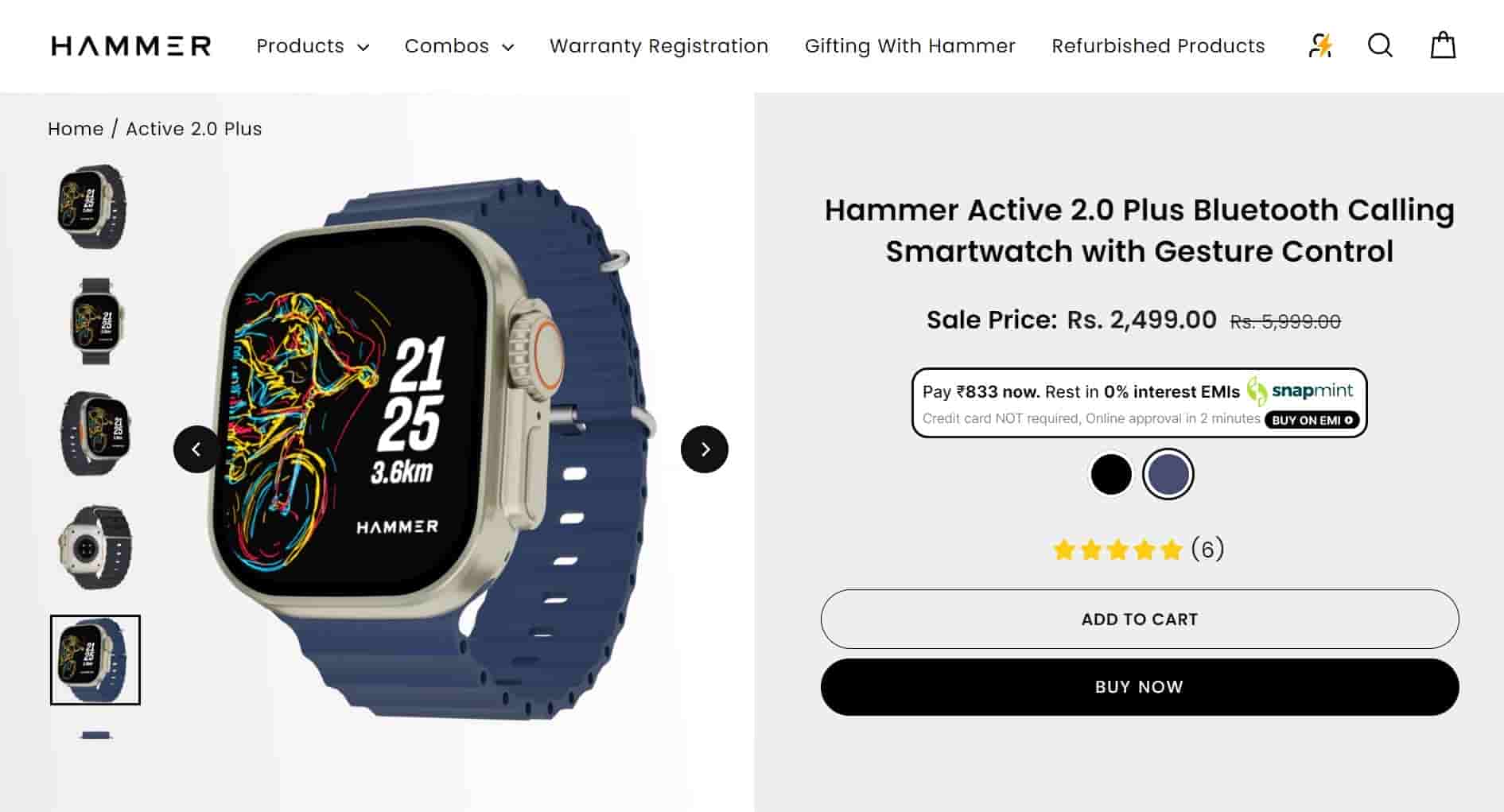 Hammer Active 2.0 Plus - Listing