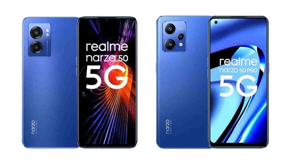 Realme Narzo 50 5G and Realme Narzo 50 Pro 5G