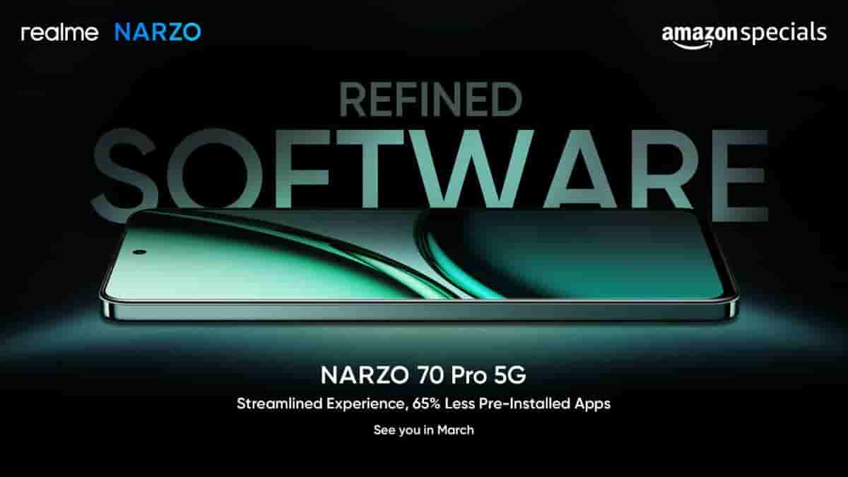 Realme Narzo 70 Pro 5G - Refined Software