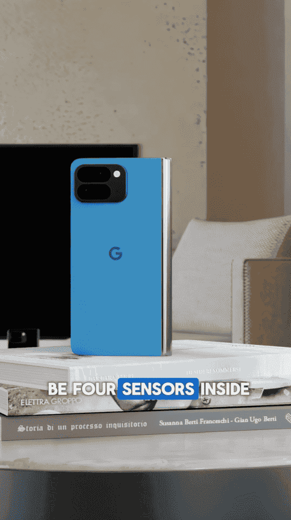 Pixel Fold 2 - 3D Render