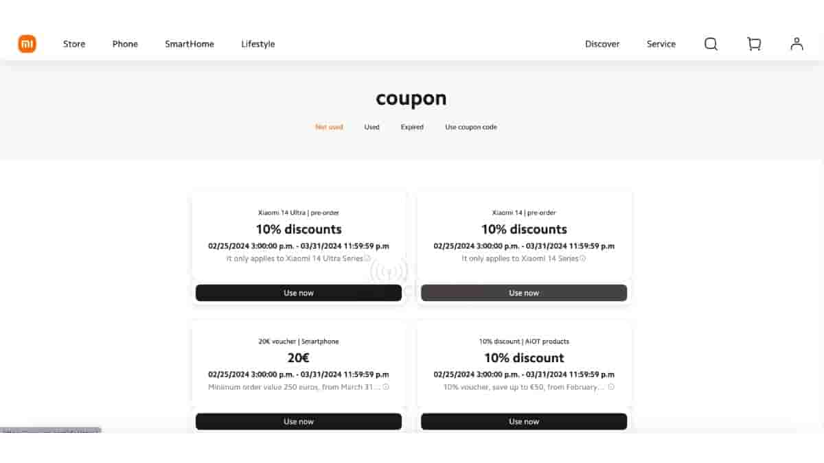 Xiaomi 14 Series Preoder Details Page Germany