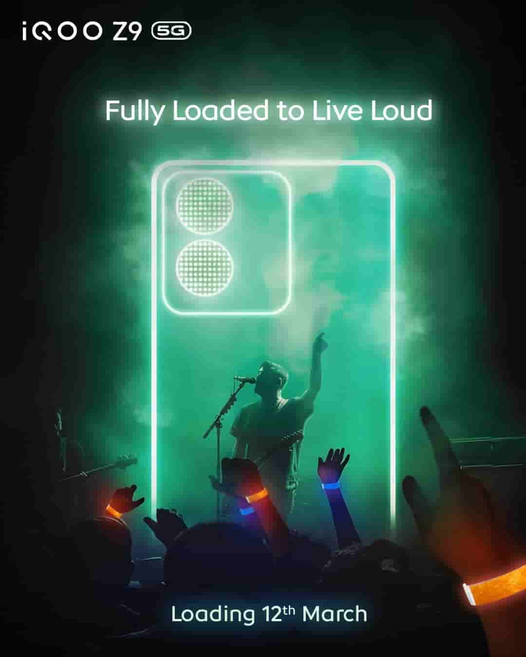 iQOO Z9 5G - Launching on 12th March