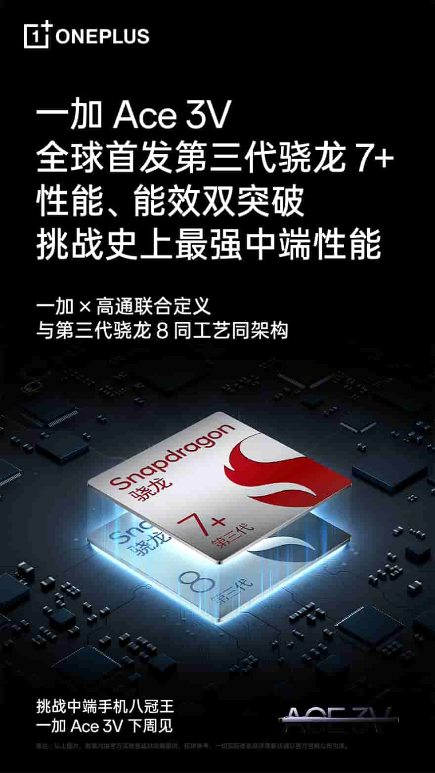 OnePlus Ace 3V chipset