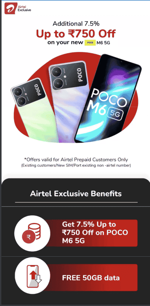 Airtel Poco Offer