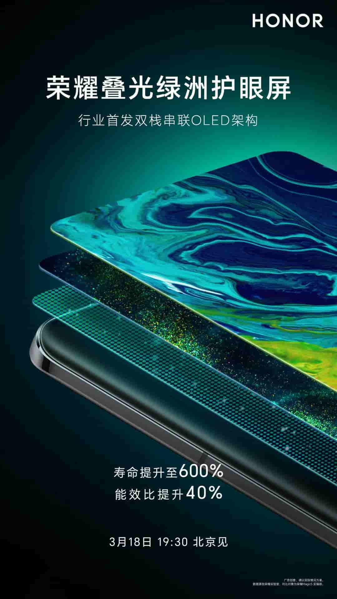 Honor - BOE Double-Layer OLED Screen