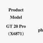 Infinix GT 20 Pro - Listing