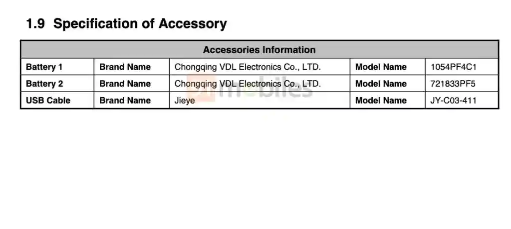 Moto Buds 600 - FCC Certification 2