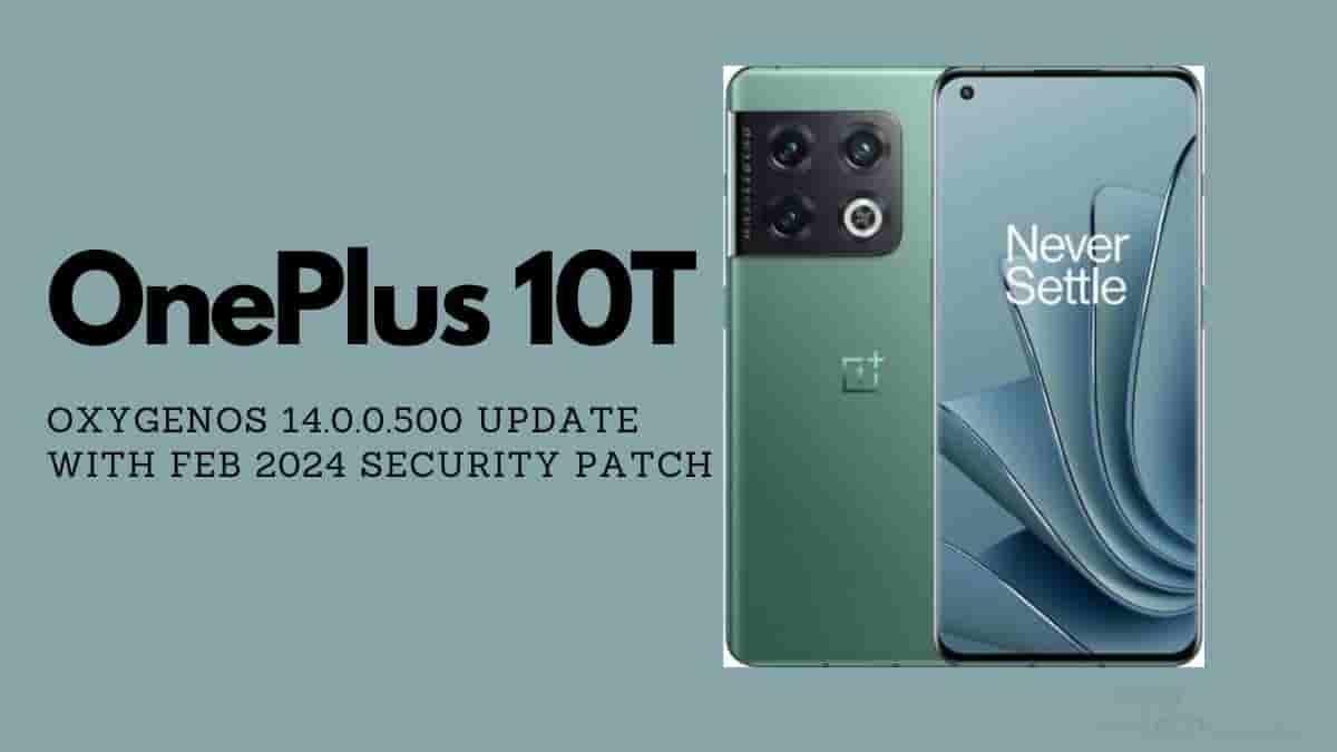 OnePlus 10T OxygenOS 14.0.0.500