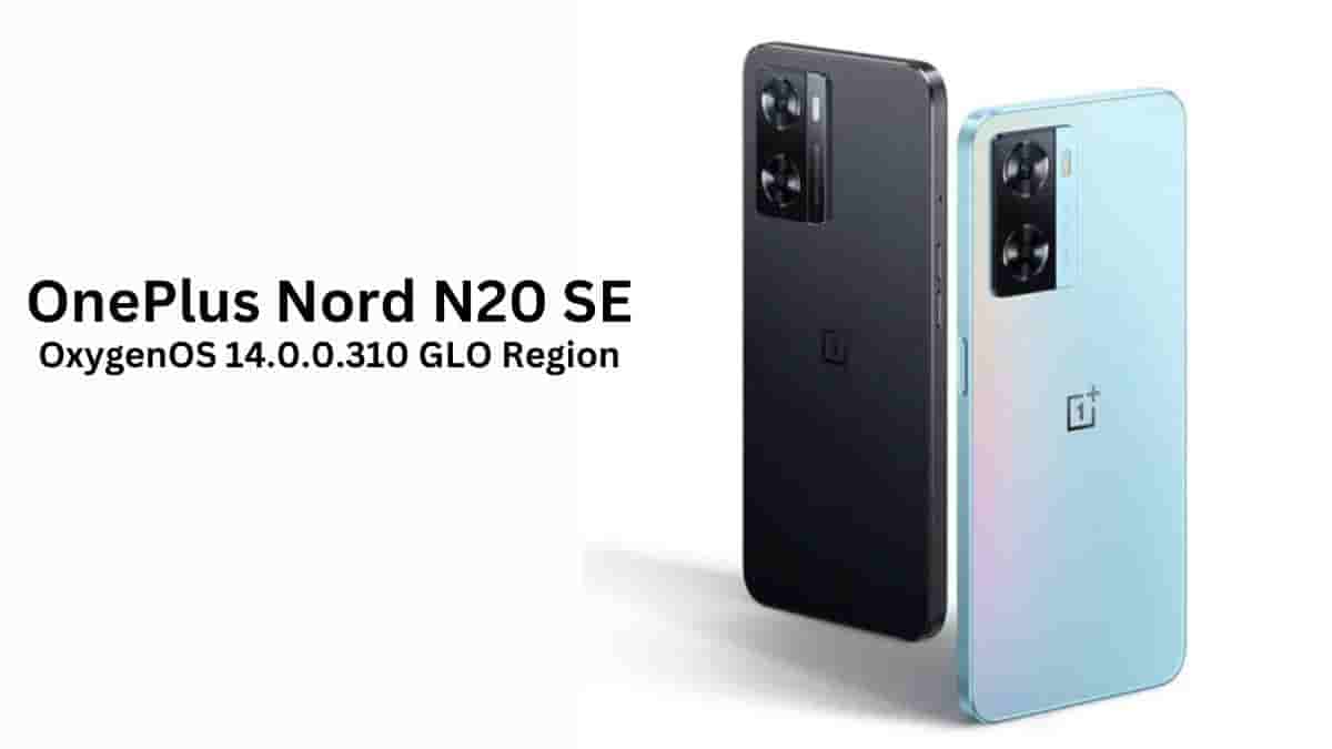OnePlus Nord N20 SE OxygenOS 14.0.0.310