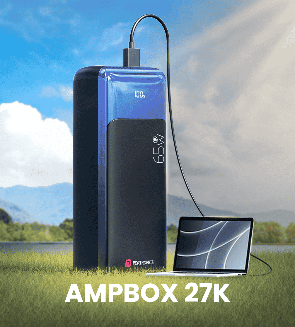 Portronics Ampbox 27K Fast-Charging Power Bank