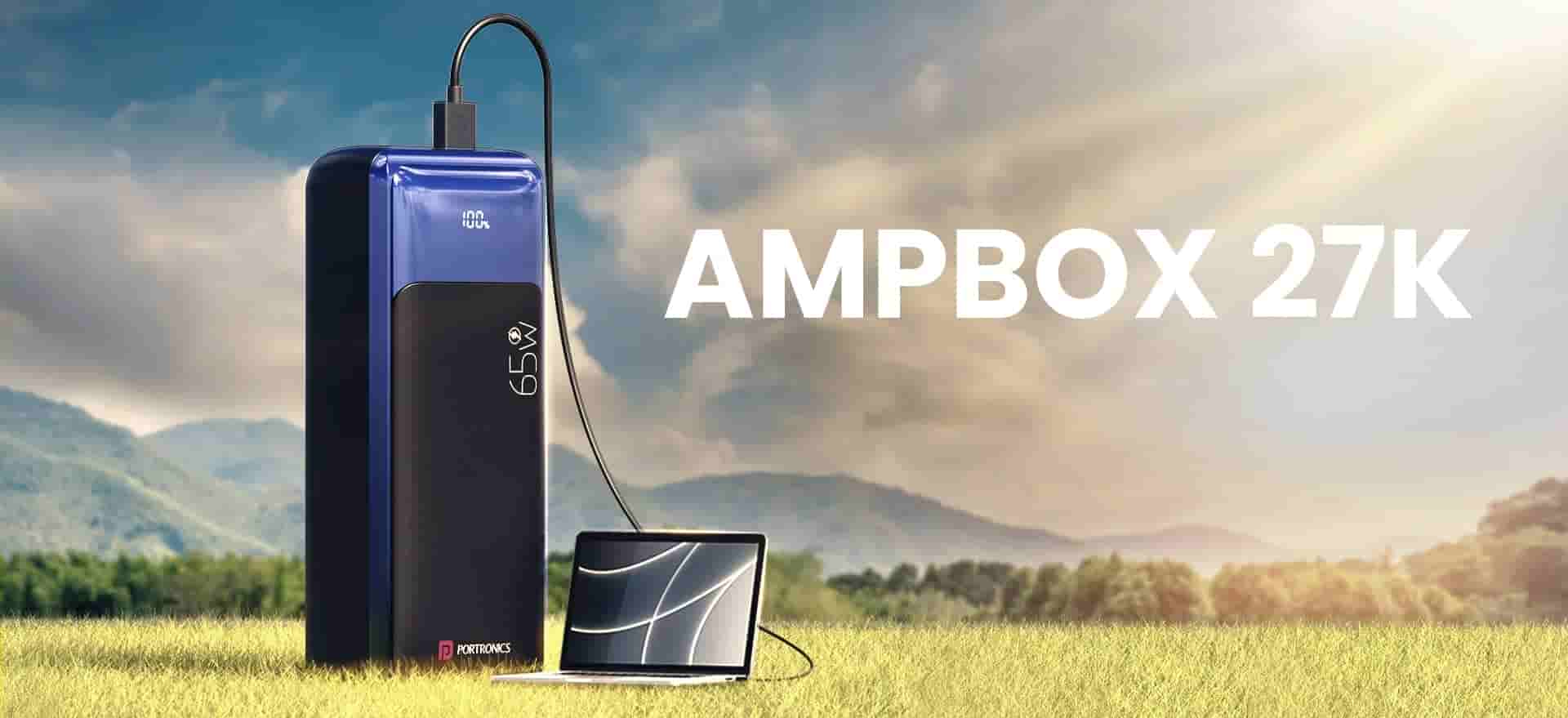Portronics Ampbox 27K - Power Bank