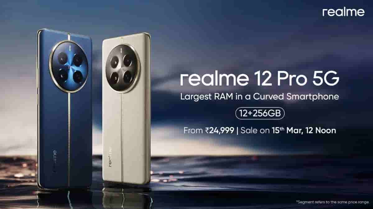 Realme 12 Pro 5G 12GB RAM 256GB Storage