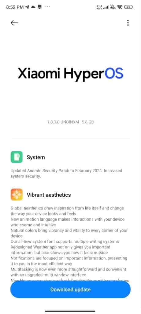 Redmi Note 13 Pro+ - HyperOS Update - 2