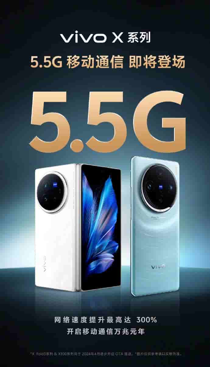 Vivo X Series - 5.5G Network Connectivity Support