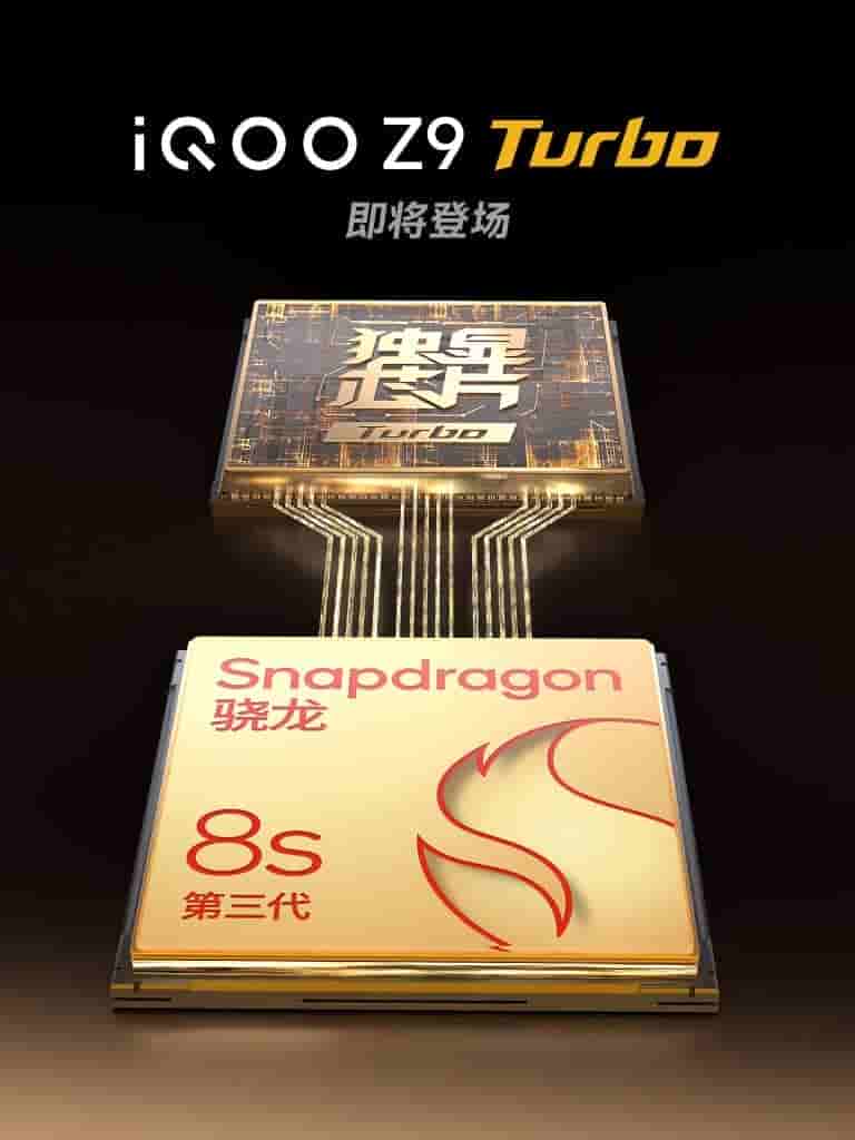 iQOO Z9 Turbo Snapdragon 8s Gen 3