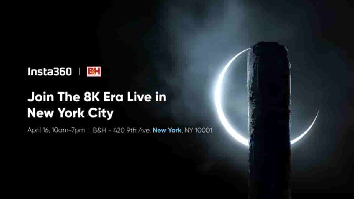 Insta 360 8K camera