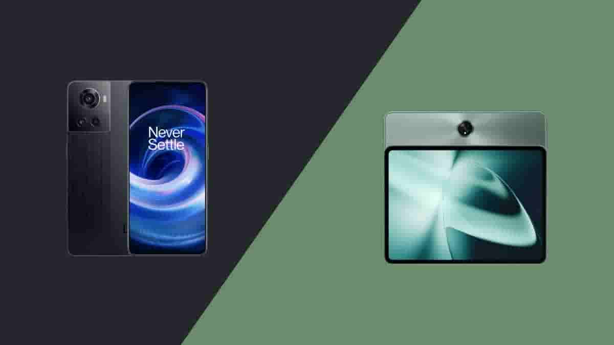 OnePLus pad and OnePLus 10R 5G