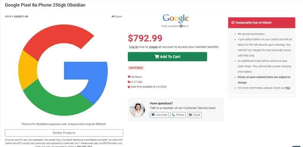 Pixel 8a Pricing Leaked PC-Canada 1