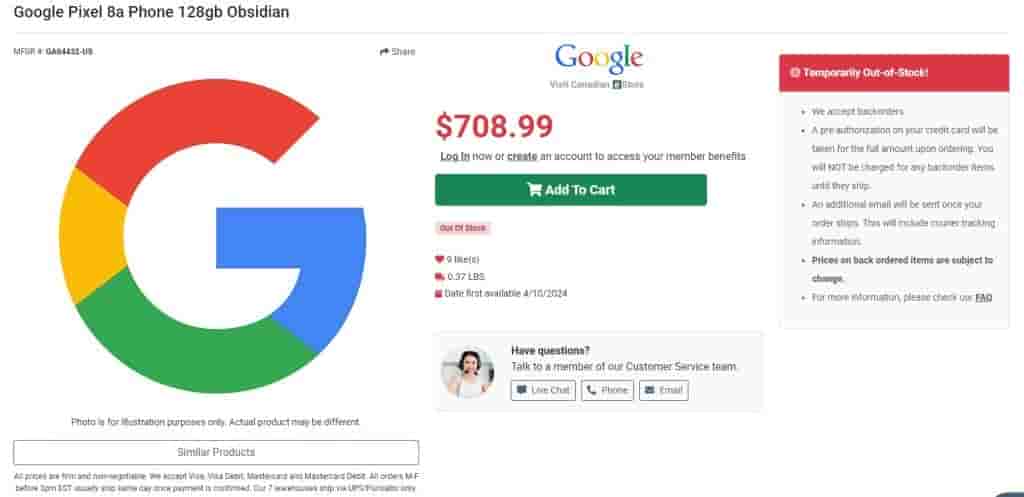 Pixel 8a Pricing Leaked PC-Canada 2