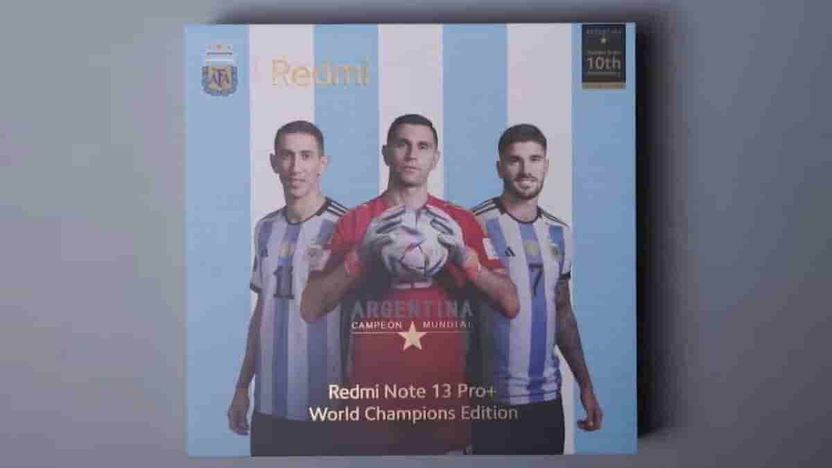 Redmi Note 13 Pro+ World Champions Edition