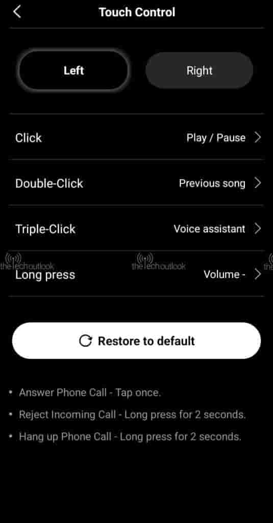 TOZO companion app -5