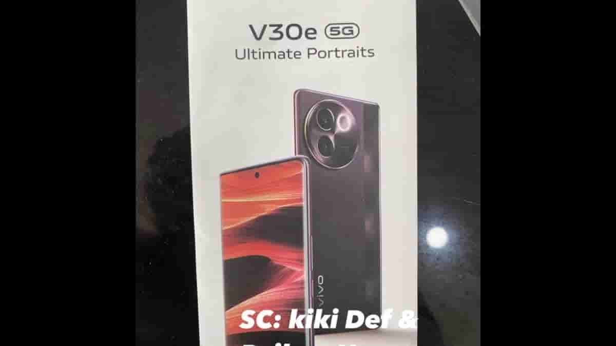 Vivo V30e Retail Box