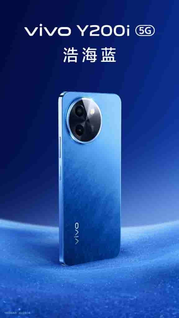 Vivo Y200i 5G blue