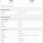 OPPO Reno 12 Pro (PJW110) Geekbench waternarked