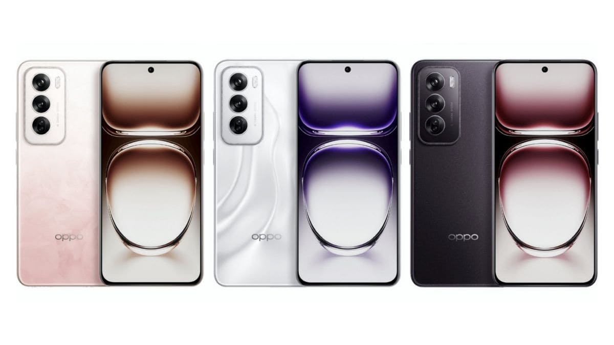 Oppo Reno 12 color options