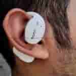 TOZO Openego Earbuds wear shot 1