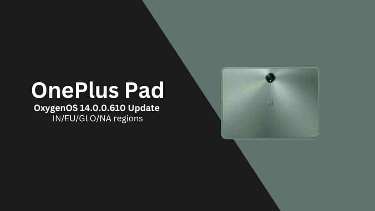 OnePlus Pad May 2024 Update