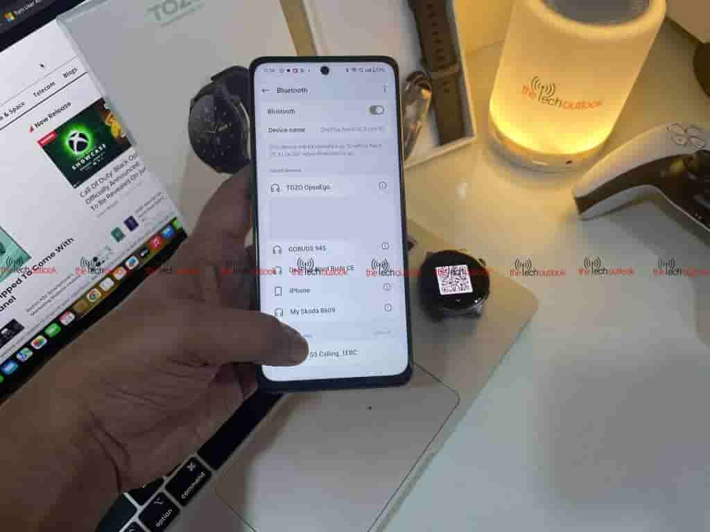 TOZO S5 Smartwatch- How the setup app 8