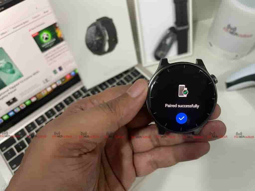 TOZO S5 Smartwatch - Pairing Successful