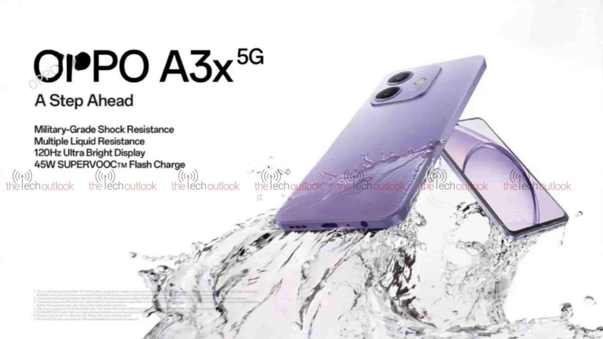 Exclusive: Oppo A3x Indian Variant Smartphone’s Specs And Design Leaked Ahead Of Official Launch