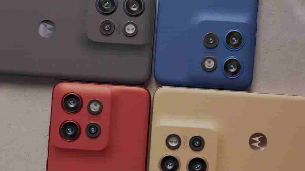 Edge 50 Neo all four colours