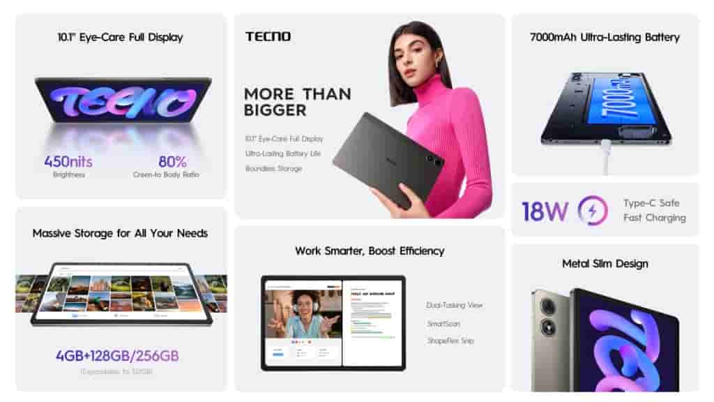 Tecno Megapad 10 Teaser