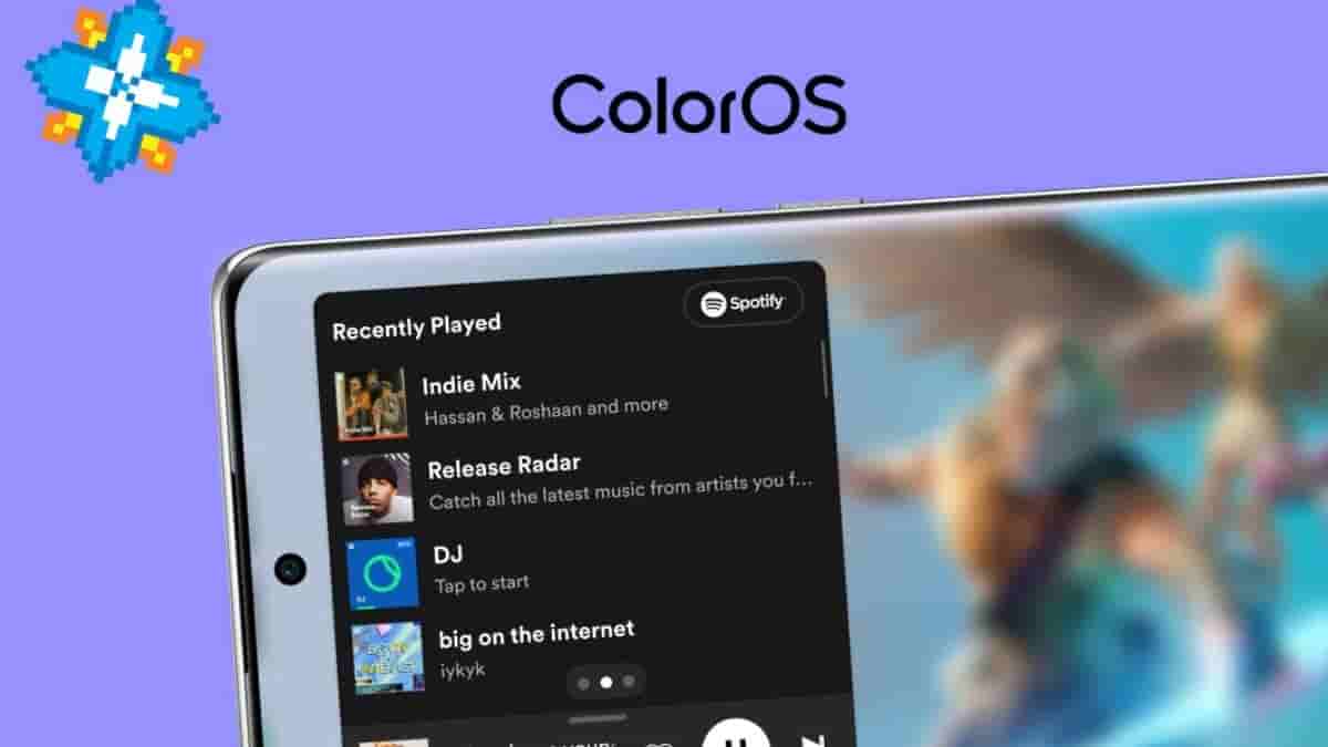 ColorOS and Spotify